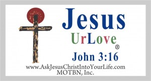 4 Jesus UrLove John 3 16 Front 3j